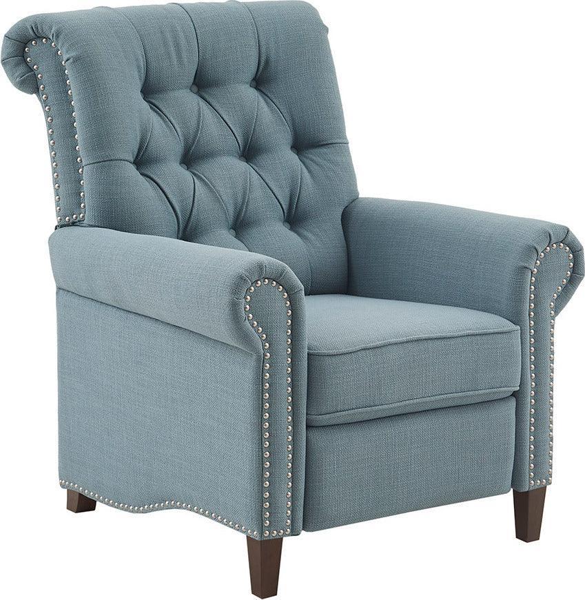 Aidan Push Back Recliner Blue