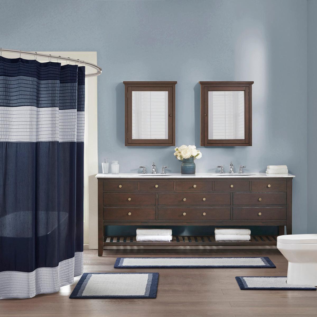 Shop Amherst 24 Bath Rug Blue, Bath Linens