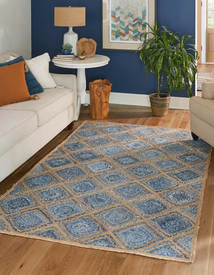 Blue Braided Rugs: Navy, Kitchen, Living Room, Bedroom - Shop Stunning  Options –