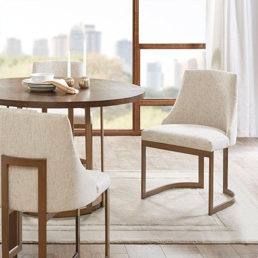 Cream modern dining chairs hot sale