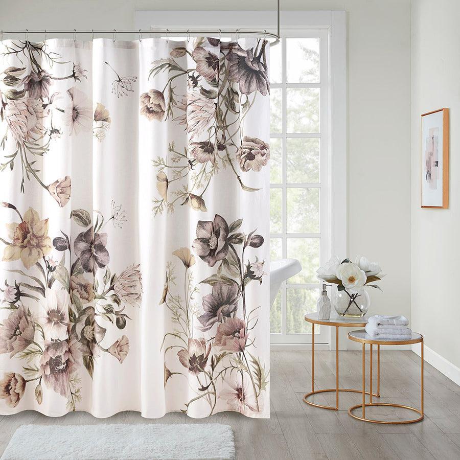 Blush 2024 shower curtain