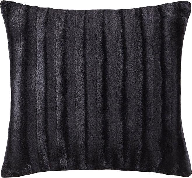 Shop Duke Contemporary Faux Fur Square Pillow 20x20