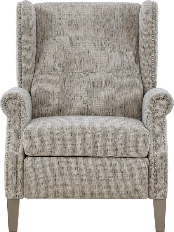 Grey push back discount recliner