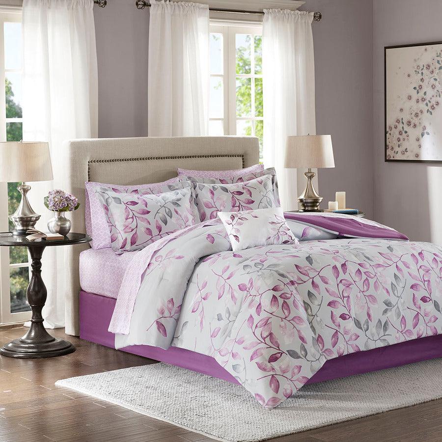 Purple twin deals comforter