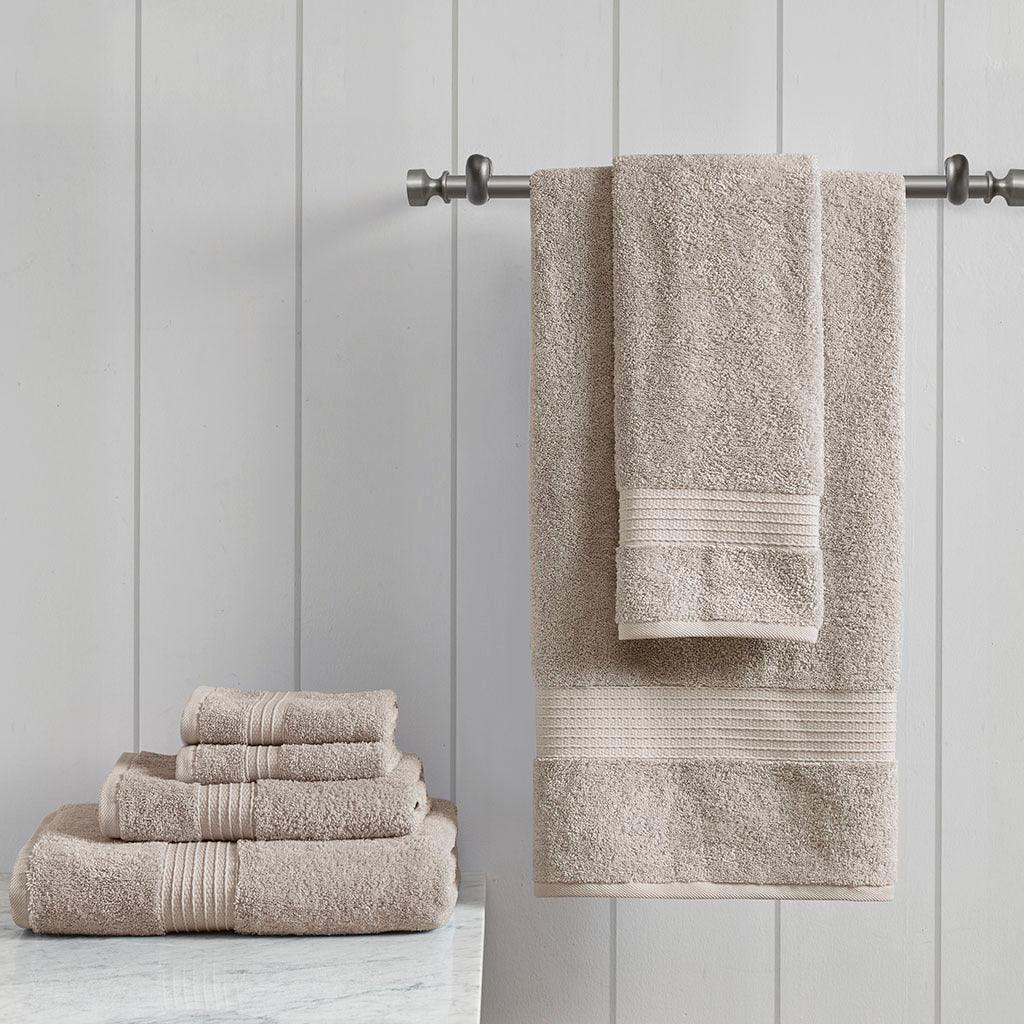 Shop Organic Bath Towel Tan, Bath Linens