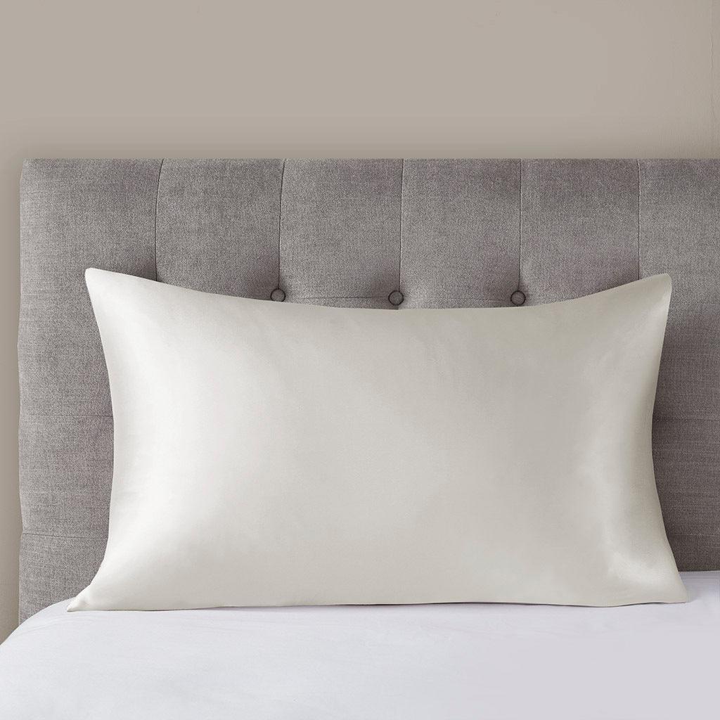 Shop Silk Standard Pillowcase Ivory, Bedding