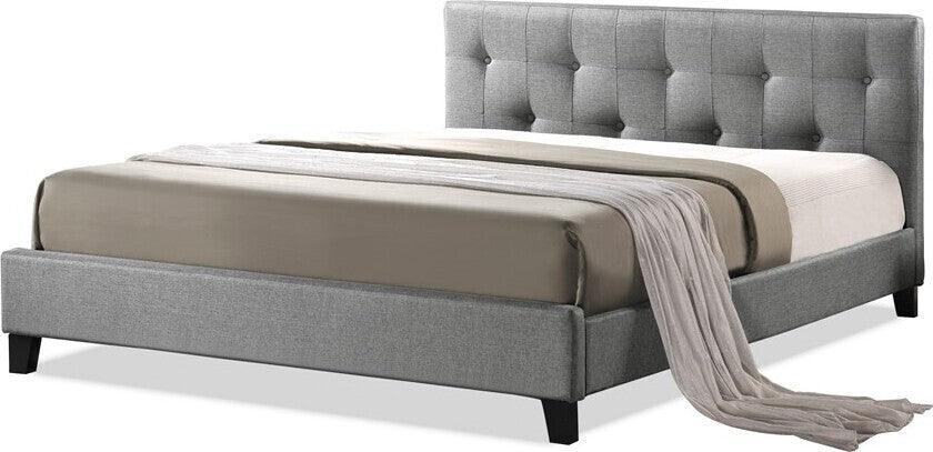 Annette upholstered deals platform bed frame