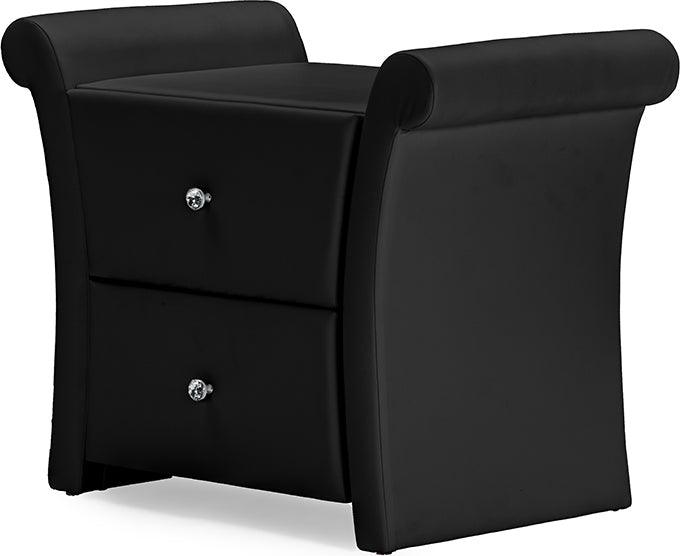 Shop Victoria Nightstand Black Nightstands Side Tables CasaOne