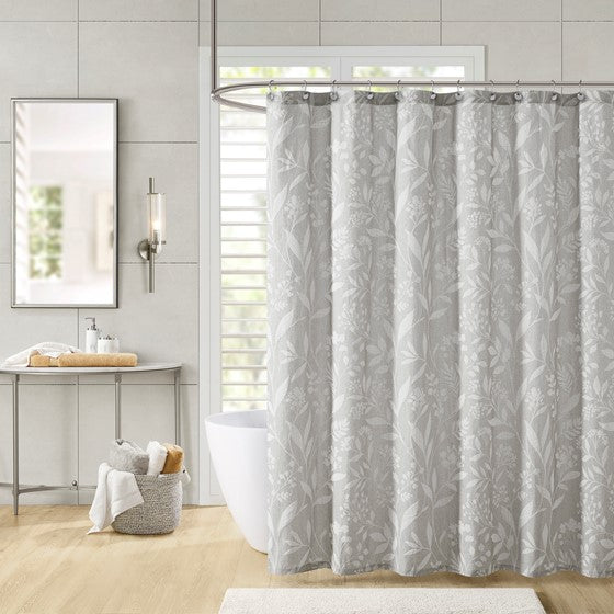 Taupe shower clearance curtain