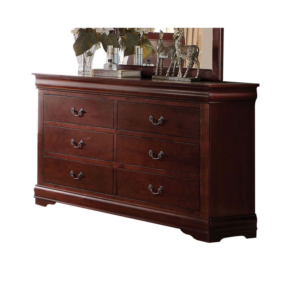 Louis Philippe 6-Drawer Dresser (23755)