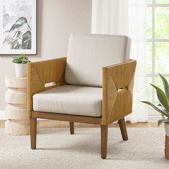 Accent chair natural hot sale