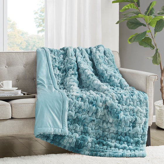 Blue tie dye discount blanket