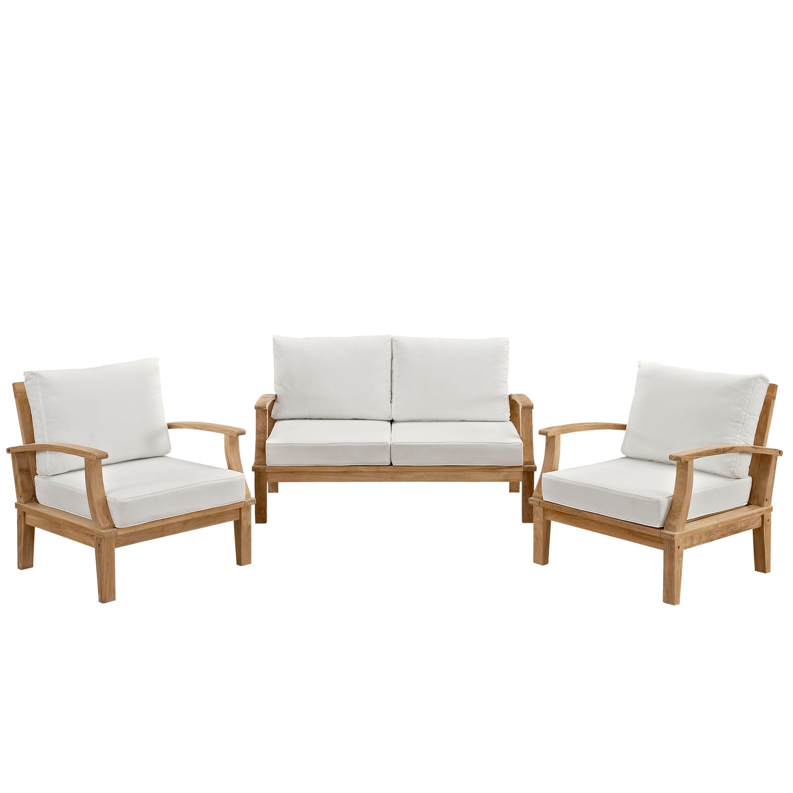 Modway marina 2024 teak set