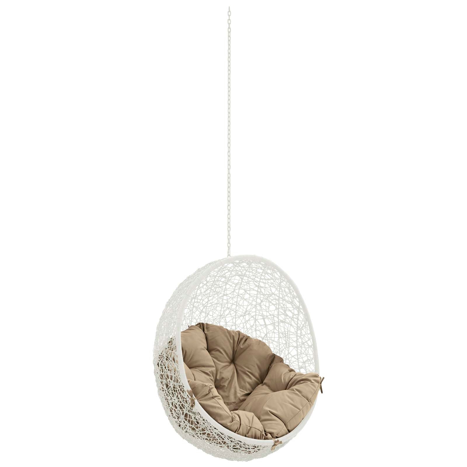 Mocha hanging outlet chair