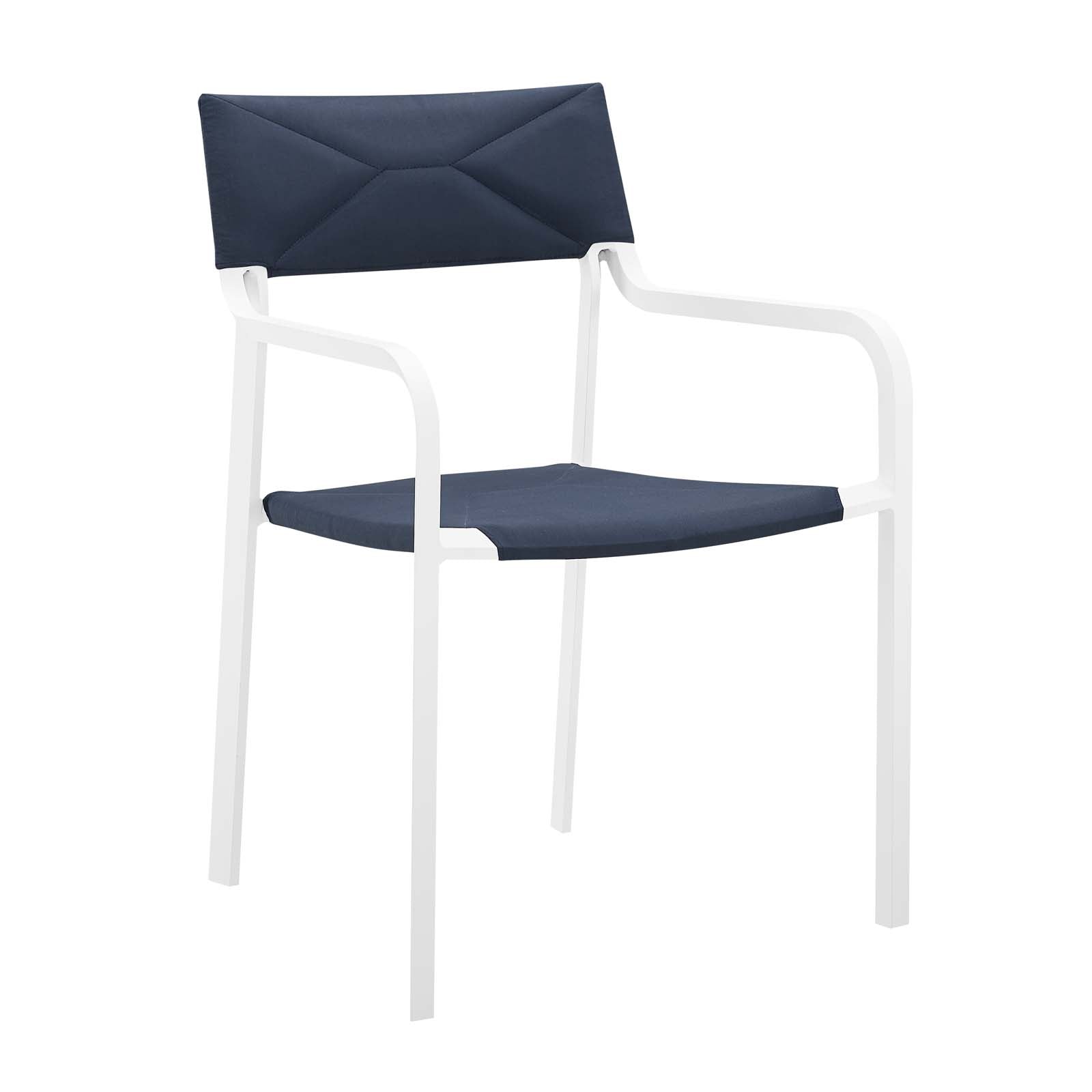 Navy blue discount stackable patio chairs