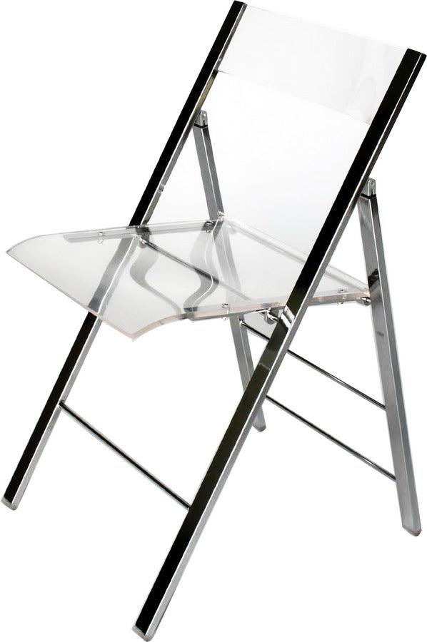 Acrylic Foldable Chair Set of 2