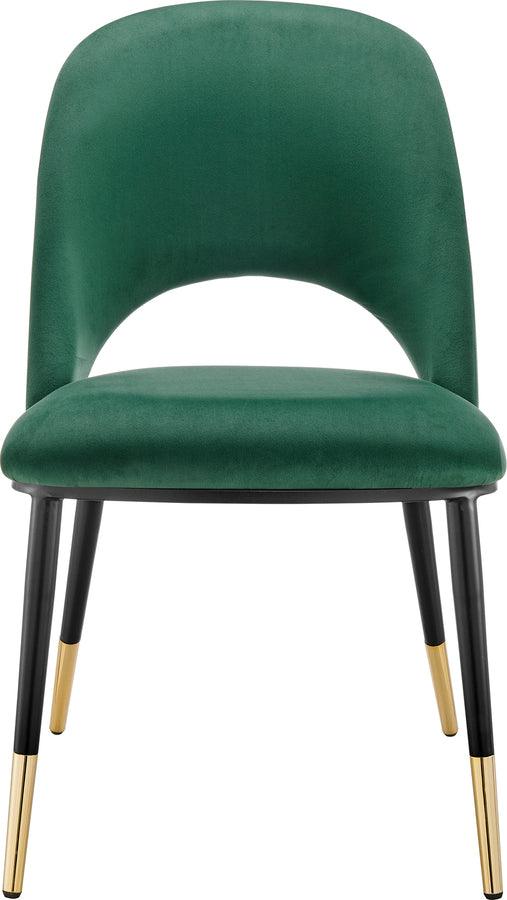 Green chair black discount legs