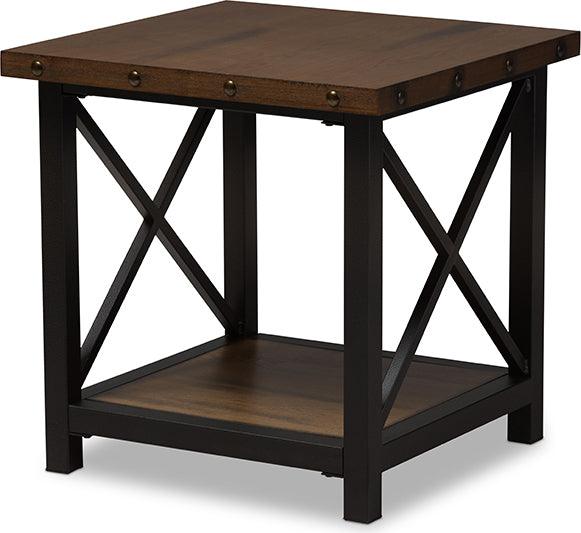 Shop Baxton Studio Herzen Rustic Industrial Style Antique Black