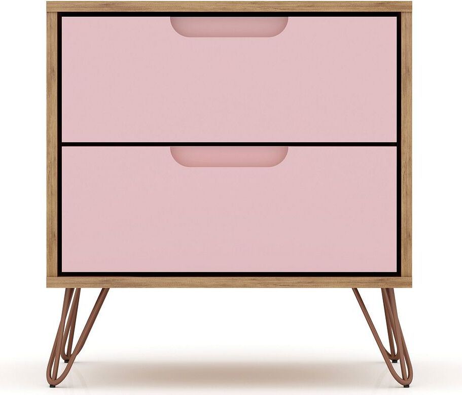 Light pink hot sale nightstand