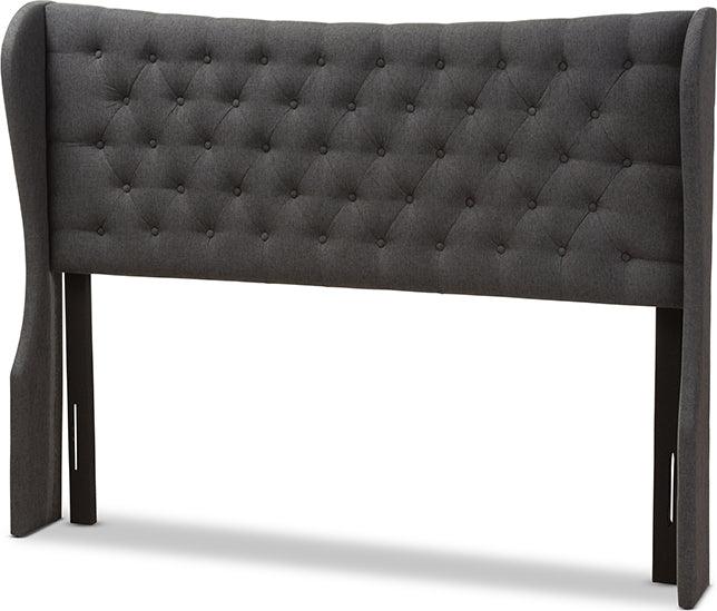 Shop Cadence King Headboard Dark Gray Headboards CasaOne