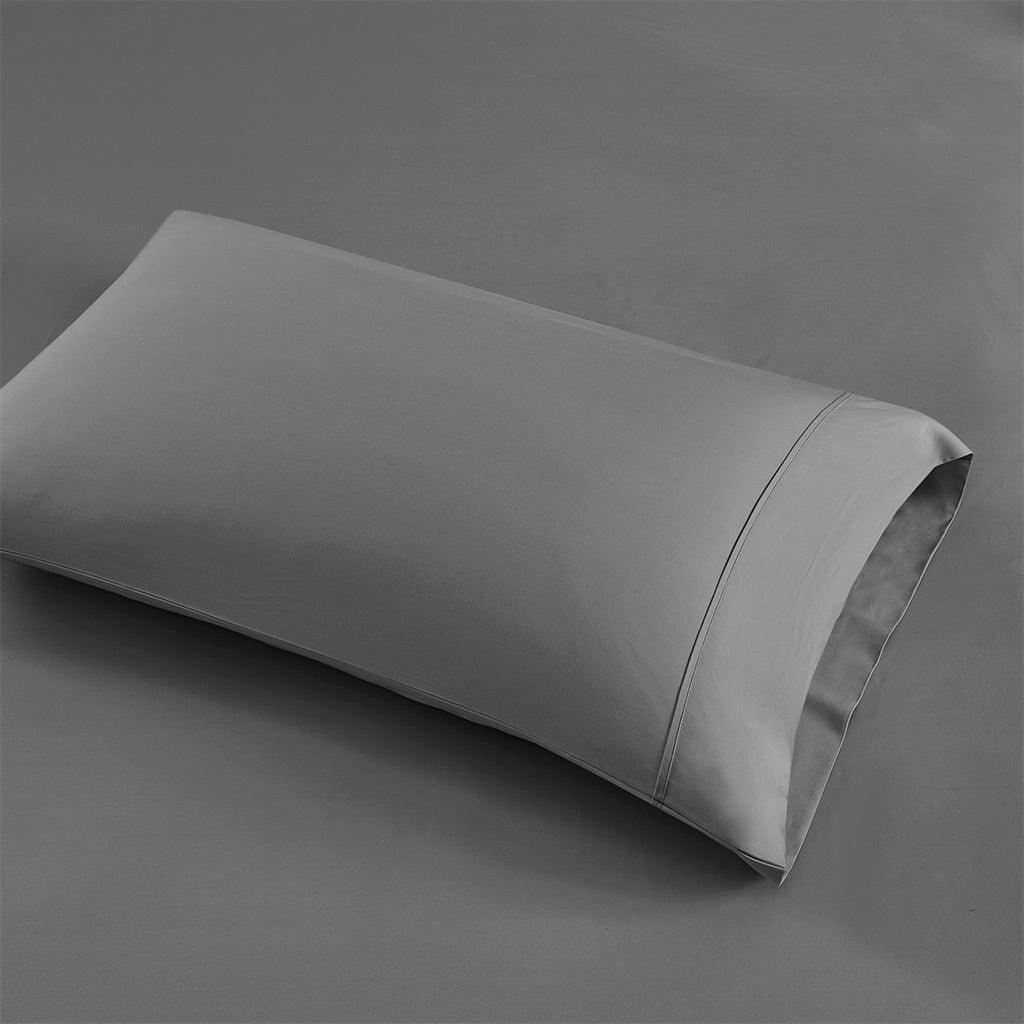 Olliix.com Sheets & Sheet Sets - 1000 Thread Count California King Sheet Set Charcoal