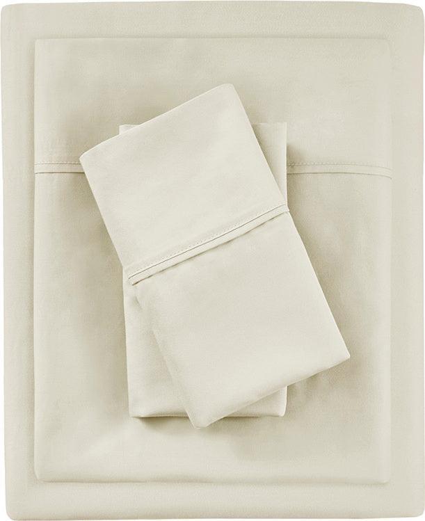 Olliix.com Sheets & Sheet Sets - 1000 Thread Count California King Sheet Set Ivory