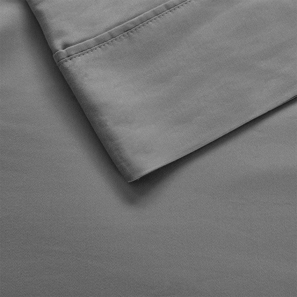 Olliix.com Sheets & Sheet Sets - 1000 Thread Count Full Sheet Set Charcoal