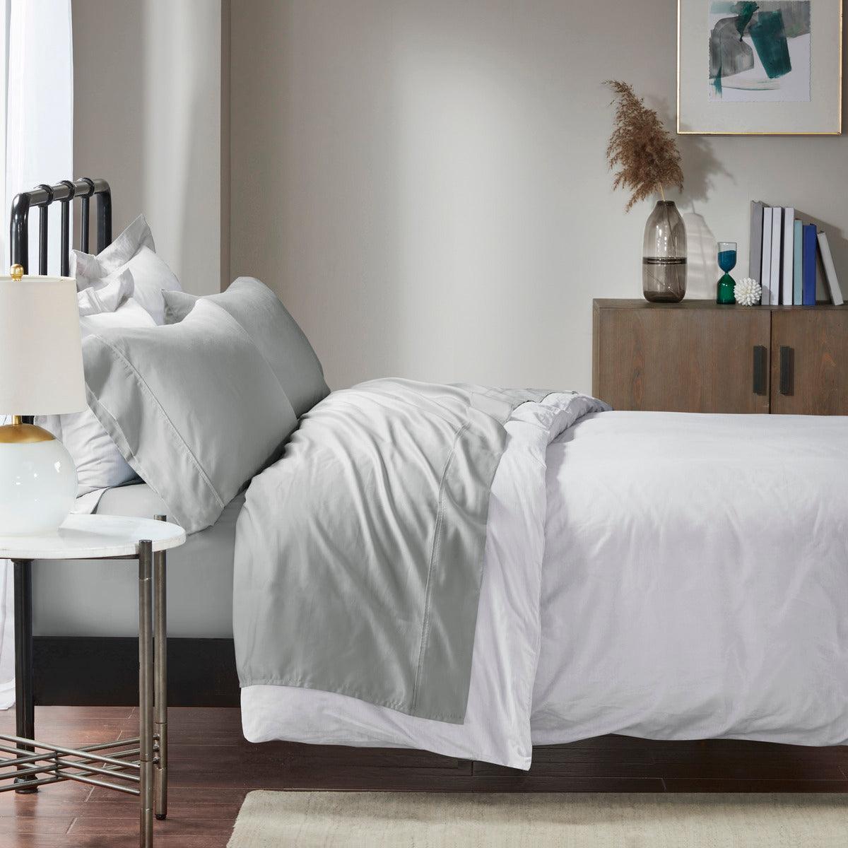 Olliix.com Pillowcases & Shams - 1500 Thread Count King Pillowcase Gray