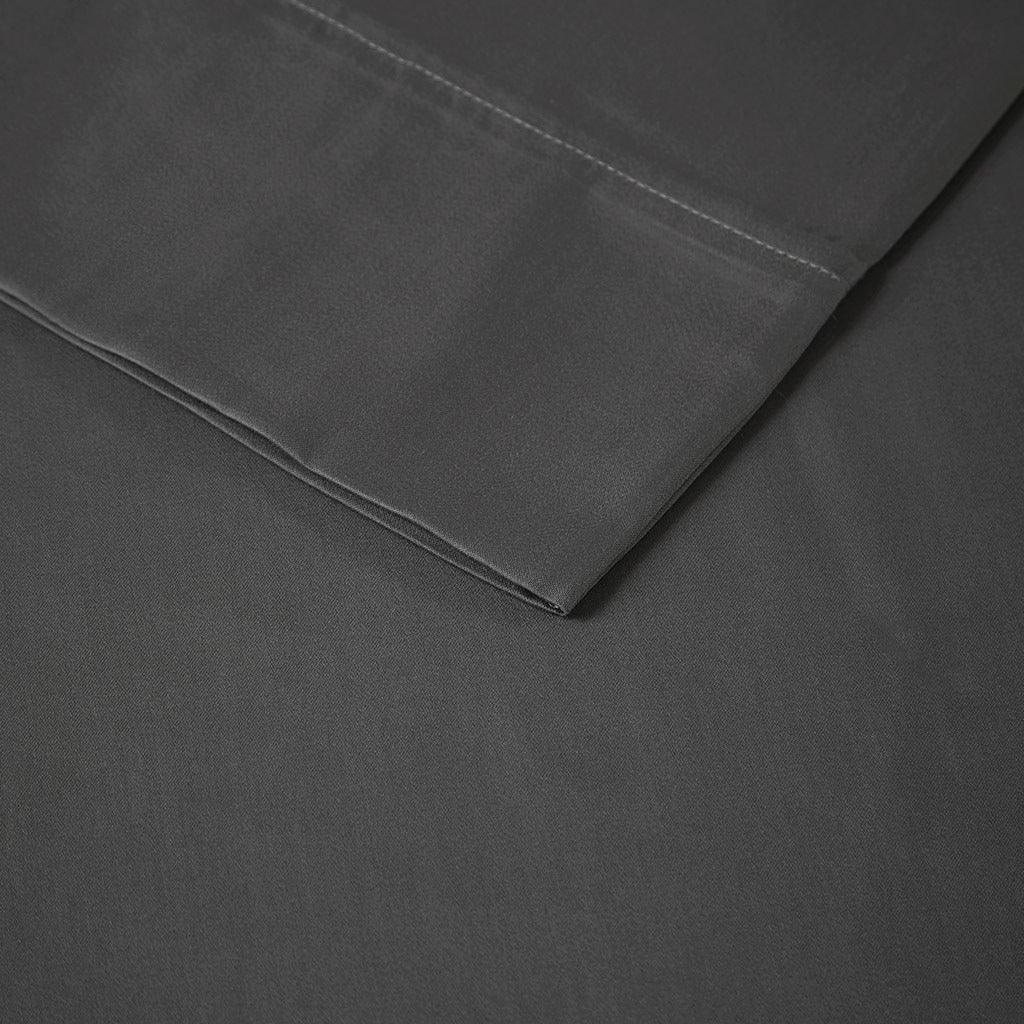 Olliix.com Sheets & Sheet Sets - 1500 Thread Count King Sheet Set Charcoal