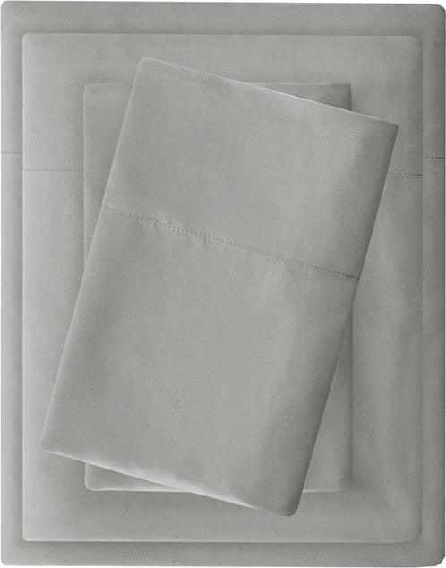 Olliix.com Sheets & Sheet Sets - 3M Microcell Cal King Sheet Set Gray