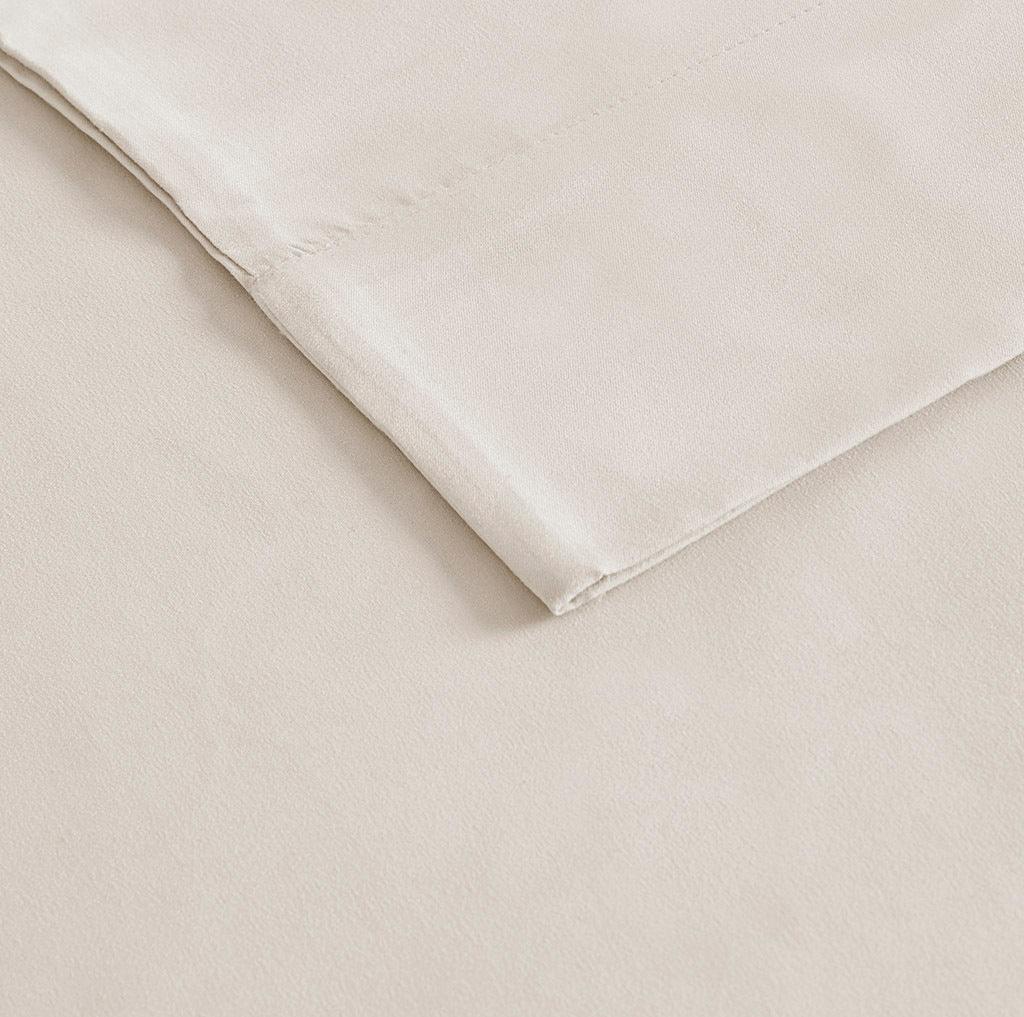 Olliix.com Sheets & Sheet Sets - 3M Microcell Cal King Sheet Set Ivory