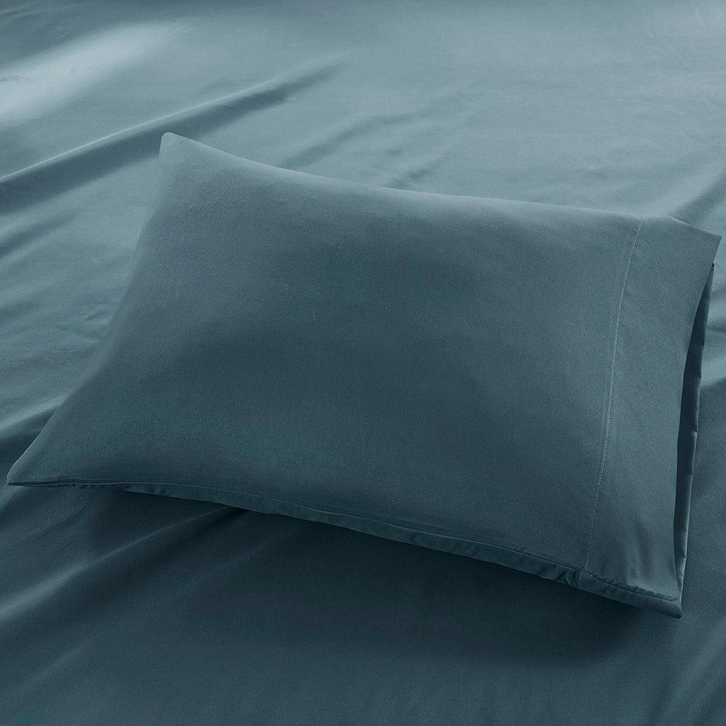 Olliix.com Sheets & Sheet Sets - 3M Microcell Cal King Sheet Set Teal