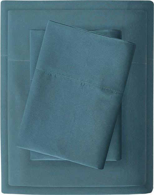 Olliix.com Sheets & Sheet Sets - 3M Microcell Cal King Sheet Set Teal