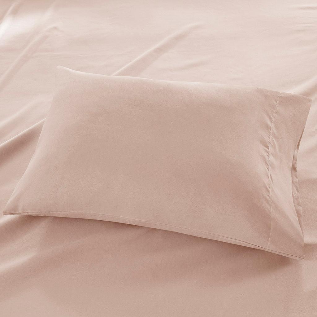 Olliix.com Sheets & Sheet Sets - 3M Microcell Full Sheet Set Blush