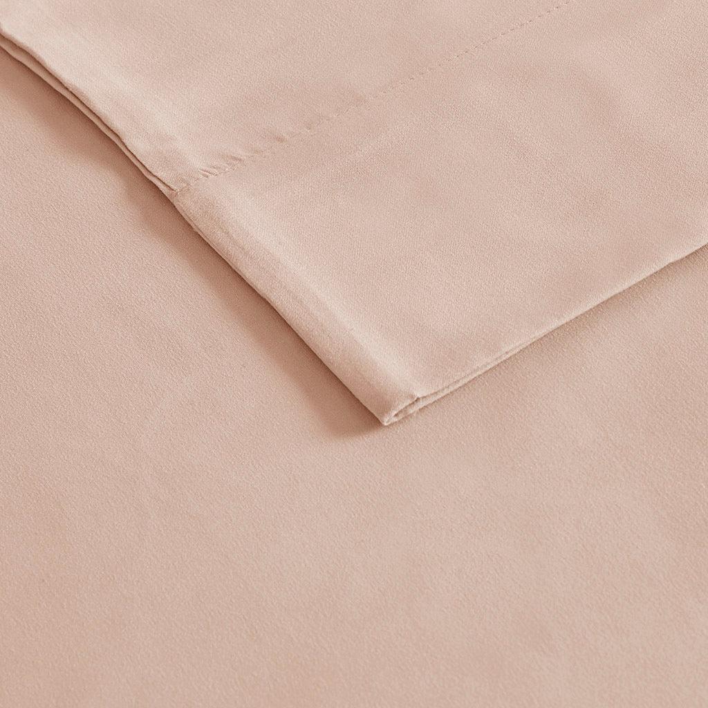 Olliix.com Sheets & Sheet Sets - 3M Microcell Full Sheet Set Blush