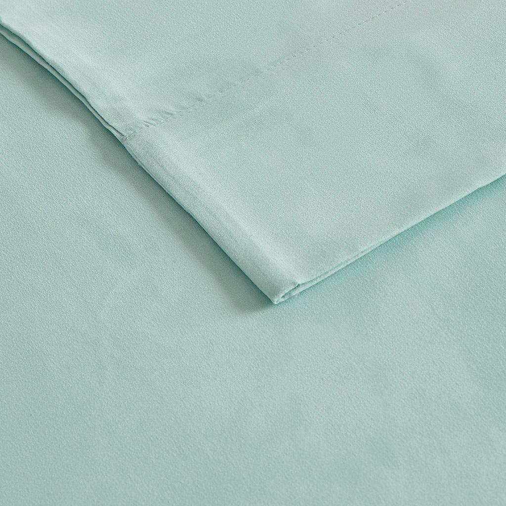 Olliix.com Sheets & Sheet Sets - 3M Microcell Full Sheet Set Seafoam