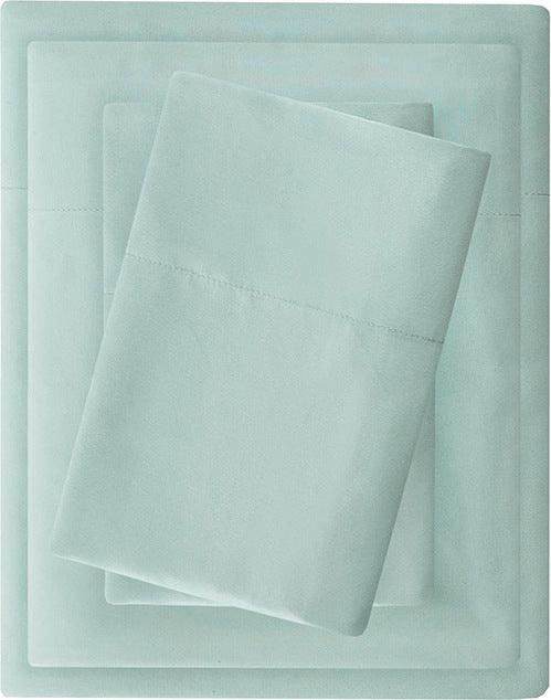 Olliix.com Sheets & Sheet Sets - 3M Microcell Full Sheet Set Seafoam