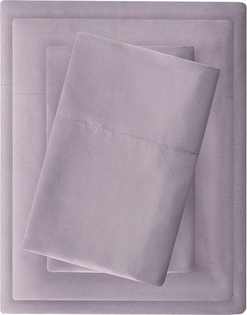 Olliix.com Sheets & Sheet Sets - 3M Microcell Twin Sheet Set Purple