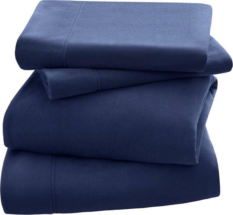 Olliix.com Sheets & Sheet Sets - 3M Scotchgard Micro Fleece Sheet Set Twin Mink