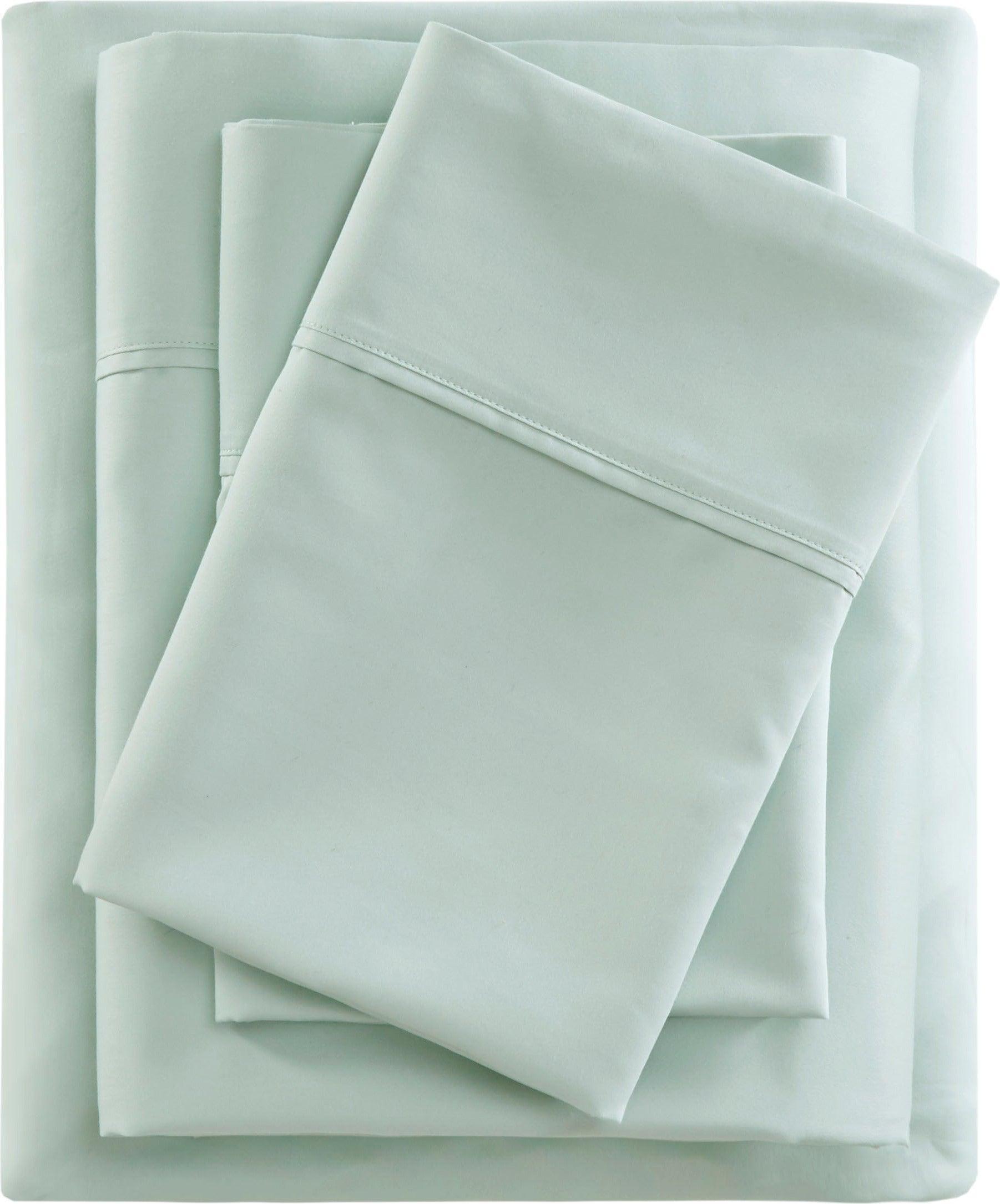 Olliix.com Sheets & Sheet Sets - 400 Thread Count California King Sheet Set Seafoam