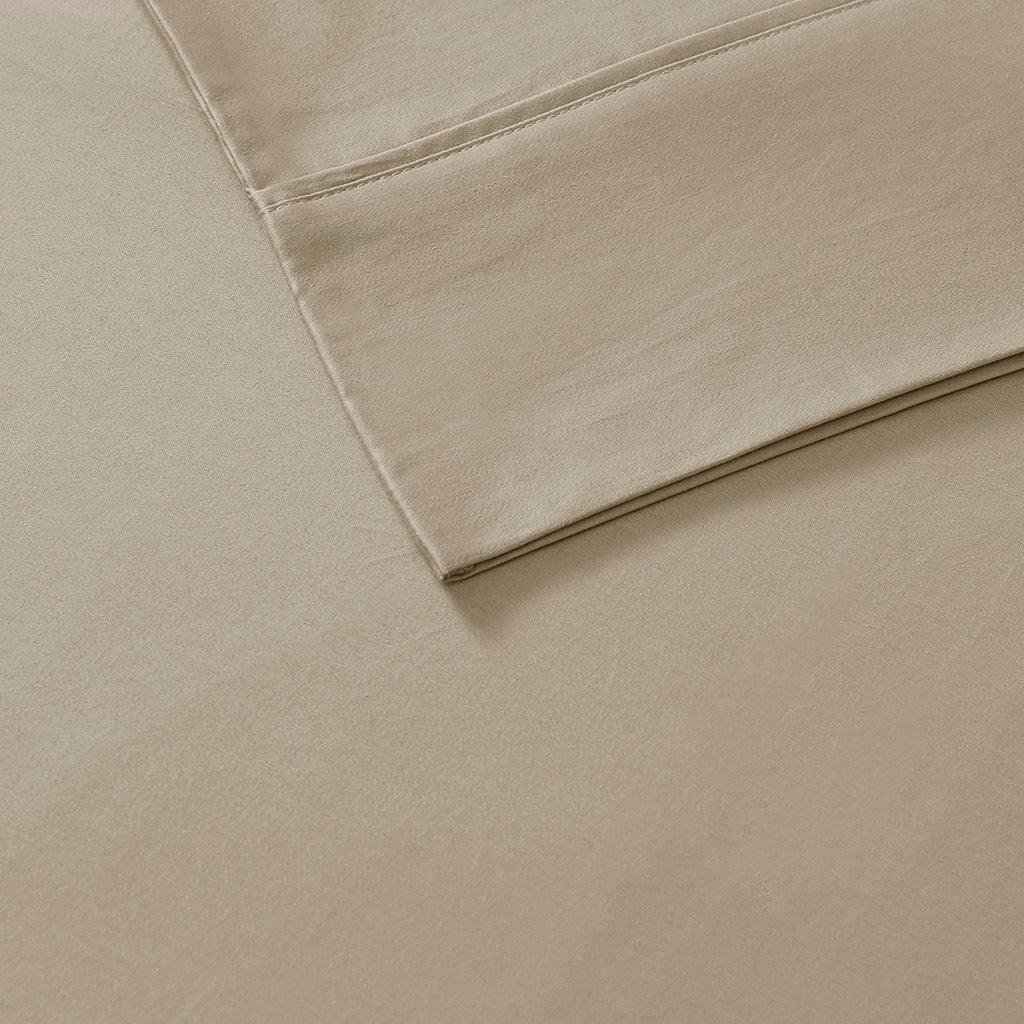 Olliix.com Sheets & Sheet Sets - 525 Thread Count King Sheet Set Khaki