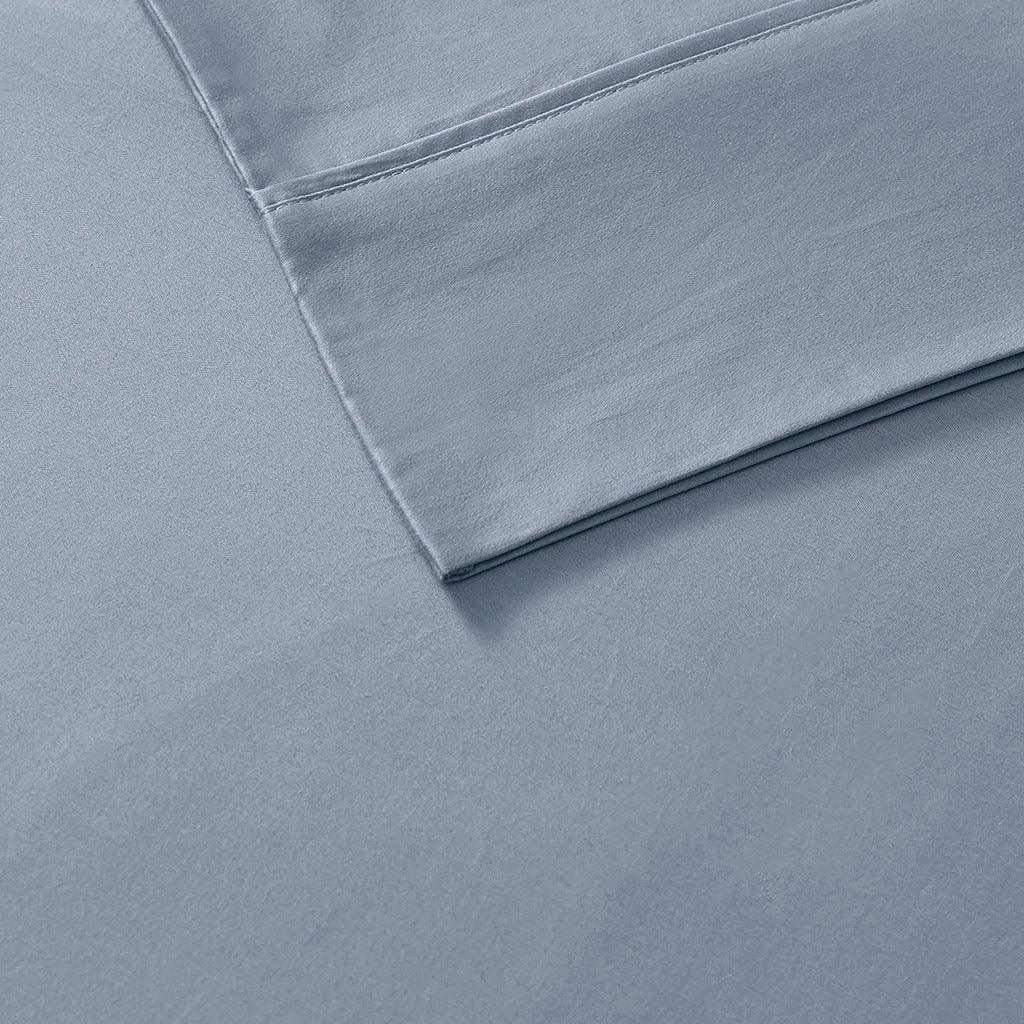 Olliix.com Sheets & Sheet Sets - 525 Thread Count Queen Sheet Set Blue