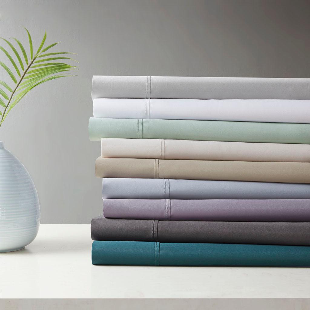 Olliix.com Sheets & Sheet Sets - 600 Thread Count California King Sheet Set Purple