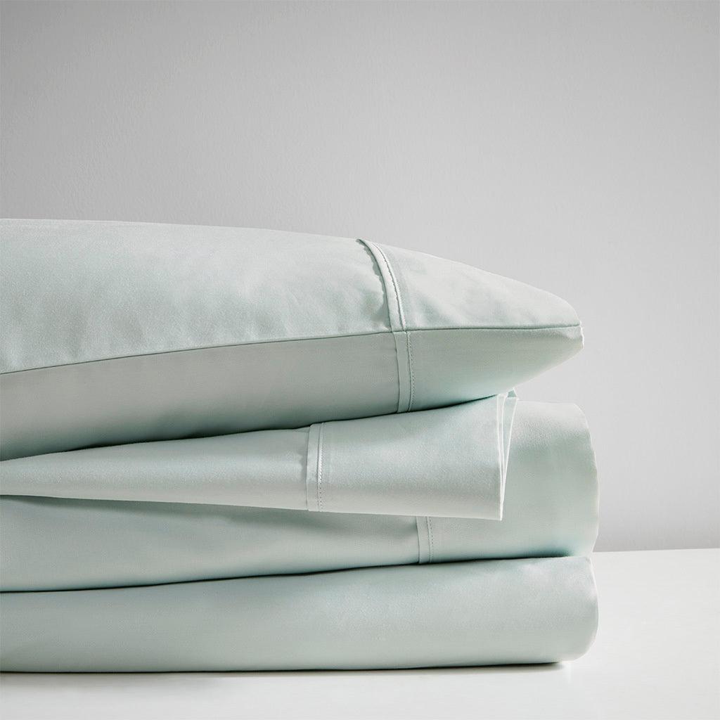 Olliix.com Sheets & Sheet Sets - 600 Thread Count California King Sheet Set Seafoam