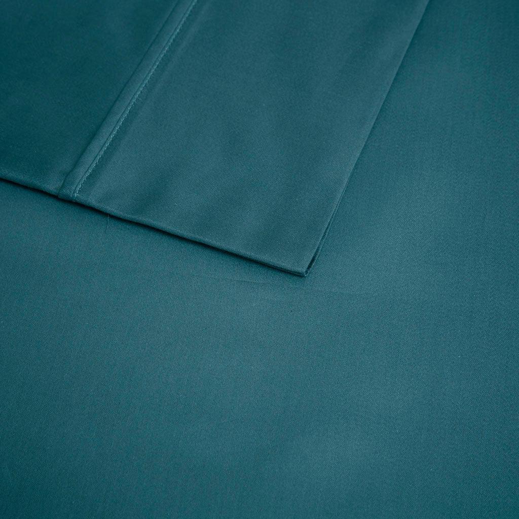 Olliix.com Sheets & Sheet Sets - 600 Thread Count California King Sheet Set Teal