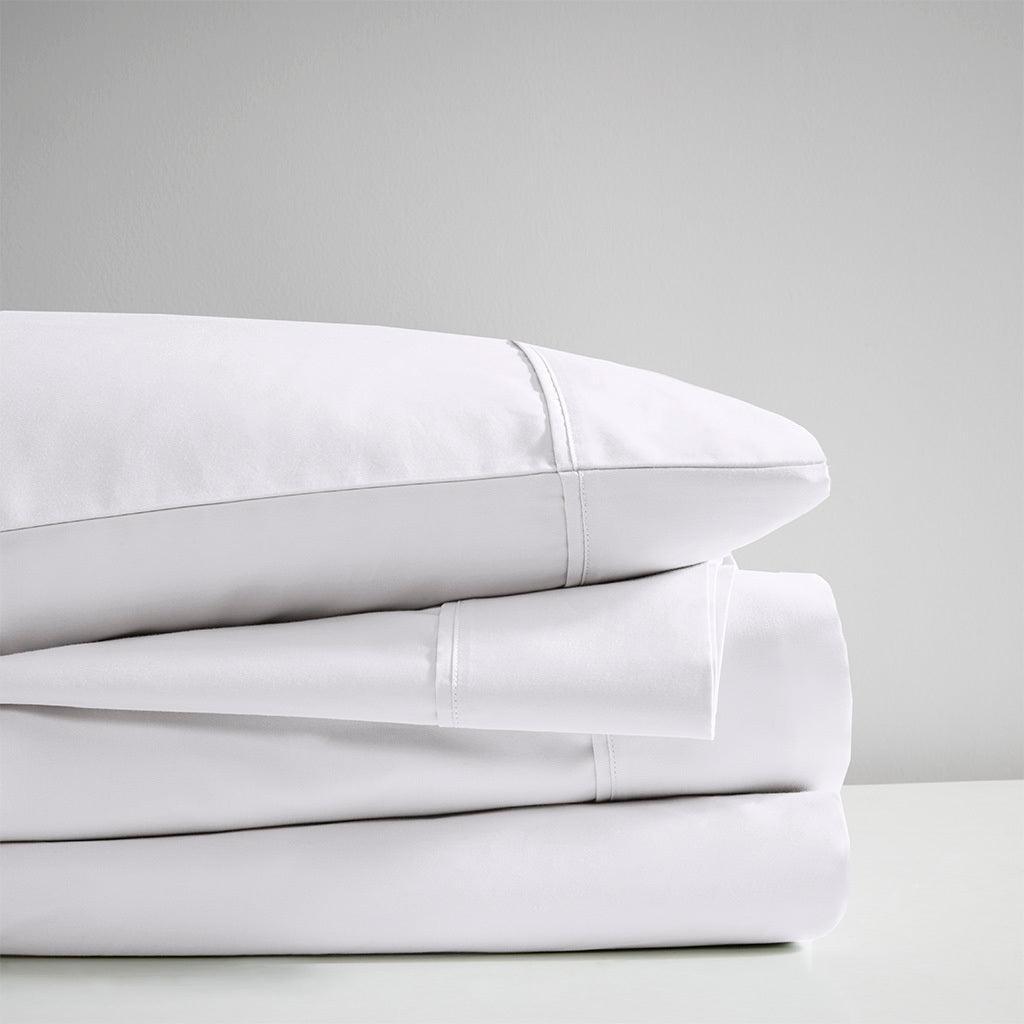 Olliix.com Sheets & Sheet Sets - 600 Thread Count California King Sheet Set White