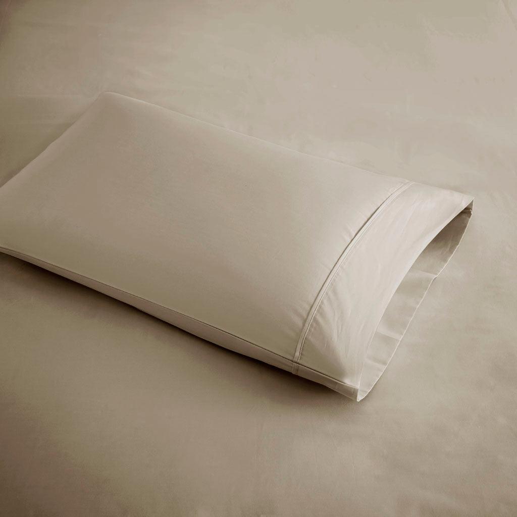 Olliix.com Sheets & Sheet Sets - 600 Thread Count Full Sheet Set Khaki