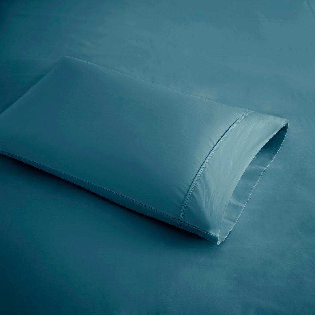 Olliix.com Sheets & Sheet Sets - 600 Thread Count Full Sheet Set Teal