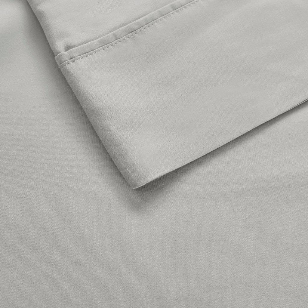 Olliix.com Sheets & Sheet Sets - 700 Thread Count California King Sheet Set Light Gray