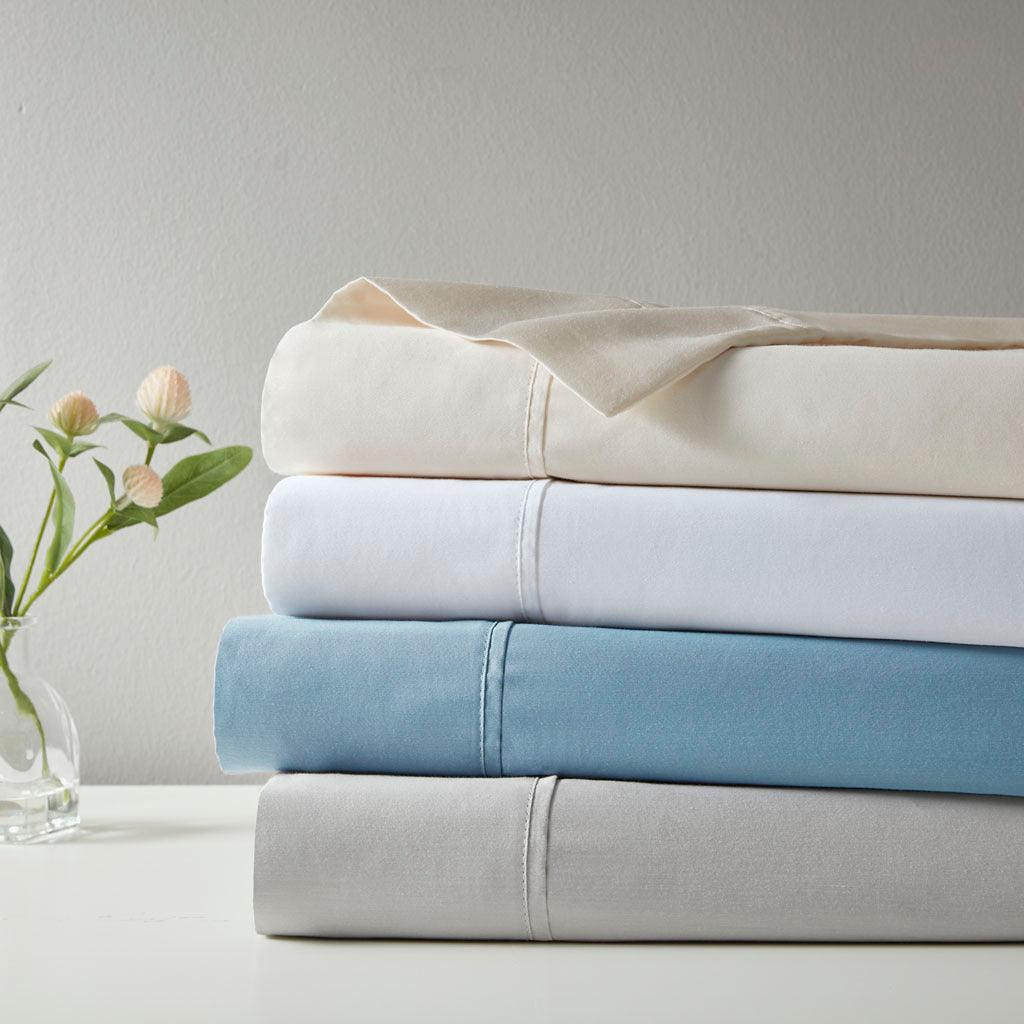 Olliix.com Sheets & Sheet Sets - 700 Thread Count Full Sheet Set Ivory